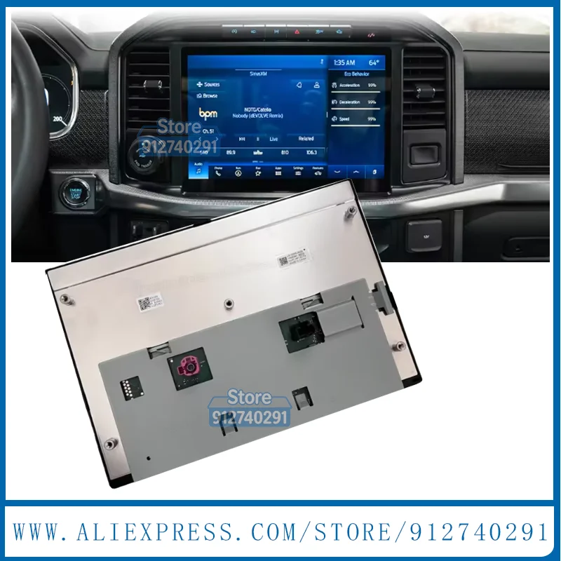 Original New 12 inch LS120M5LX02A LS120M5LX02B ML3T-18B955-AF LCD Display Screen For Fordf150 F-150 F250 SYNC 4 2020-2024