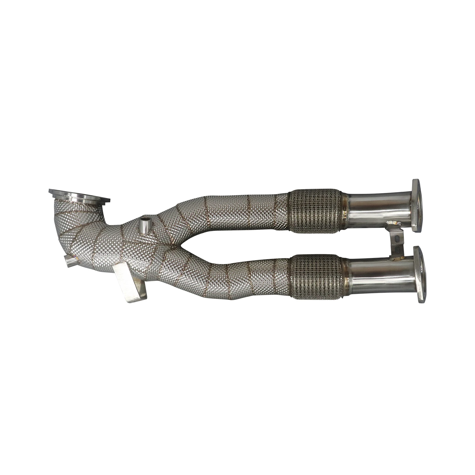 

Modification Rongdi High Flow Heat Shield Exhaust Straight Downpipe for TTRS RS3 2015-2019 2.0T