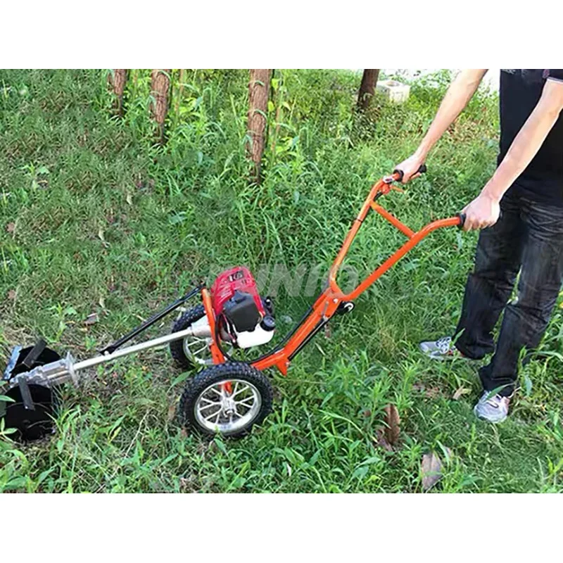 

Trolley 51.2Cc 2 Stroke Rolltary Brush Cutter