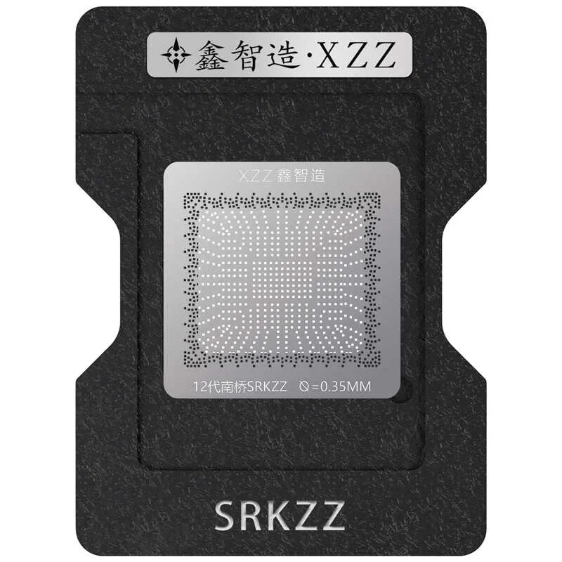 XZZ BGA reballing stencil for SRKZZ SRKH0 SR29F SR33N SR1S9 TC790SA-A2  Direct heating BGA template Tin planting platform