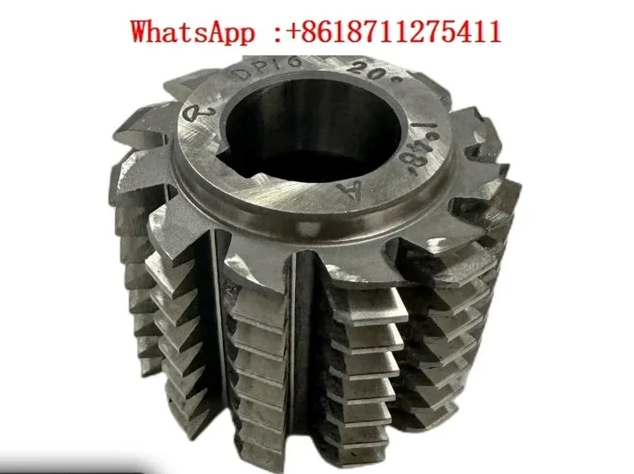 HSS6542 DP Gear Hob Pressure Angle 20 Degrees Grade A Gear Milling Cutter DP5-DP24