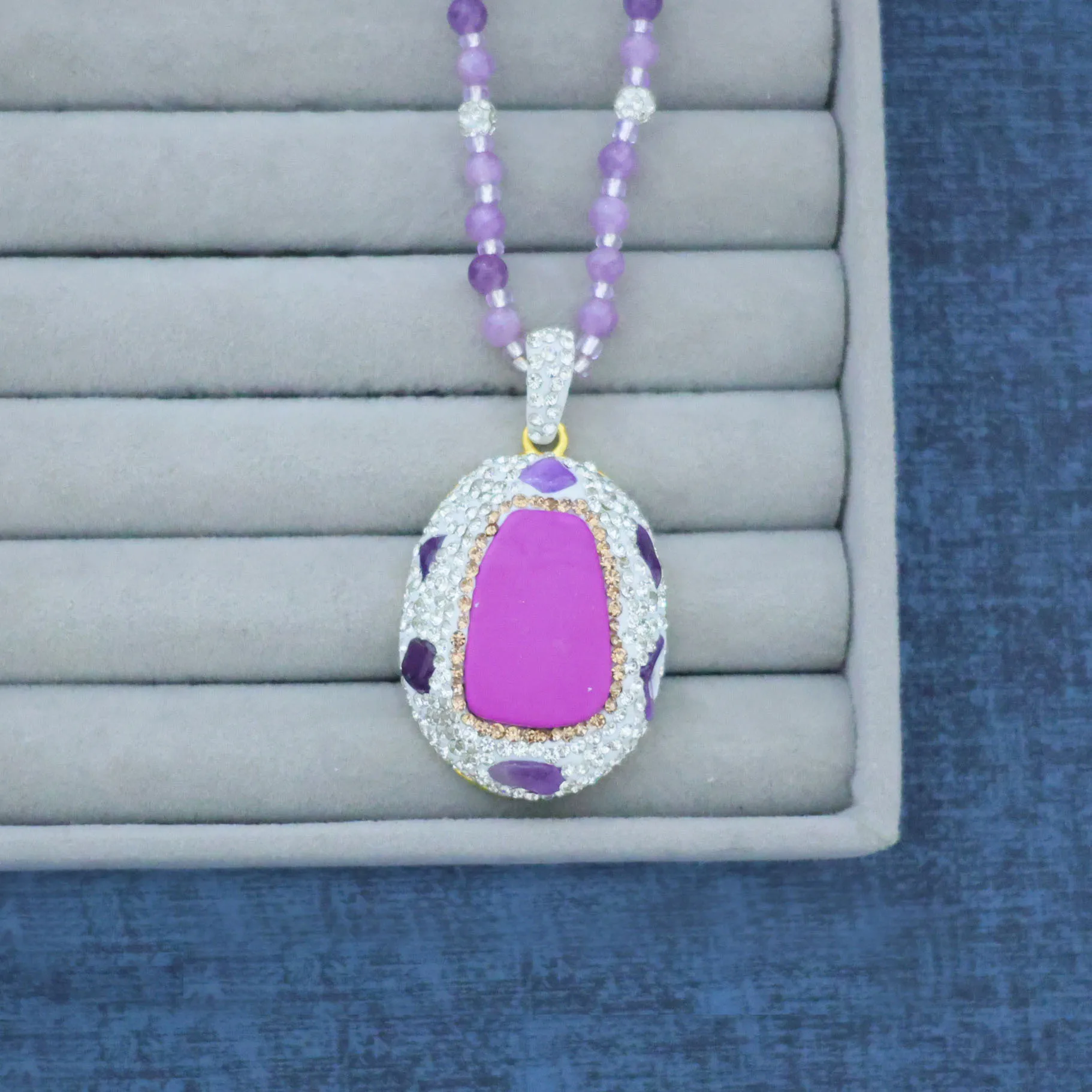New product original European and American cross-border handmade design simple style women's pendant jewelry necklace niche high