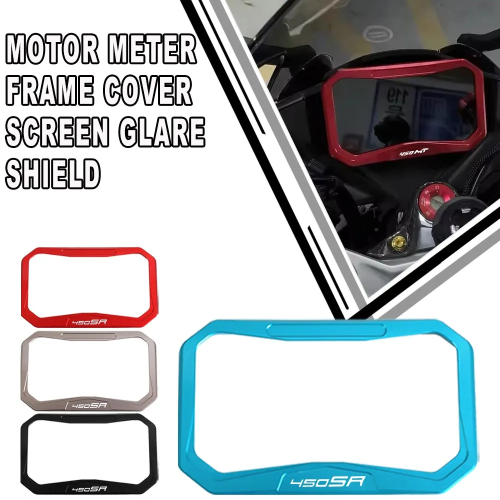 

FOR CFMOTO CF MOTO 450SR 450 SR 2022 2023 2024 2025 Motorcycle Meter Frame Cover Screen Glare Shield Instrument Display Guard