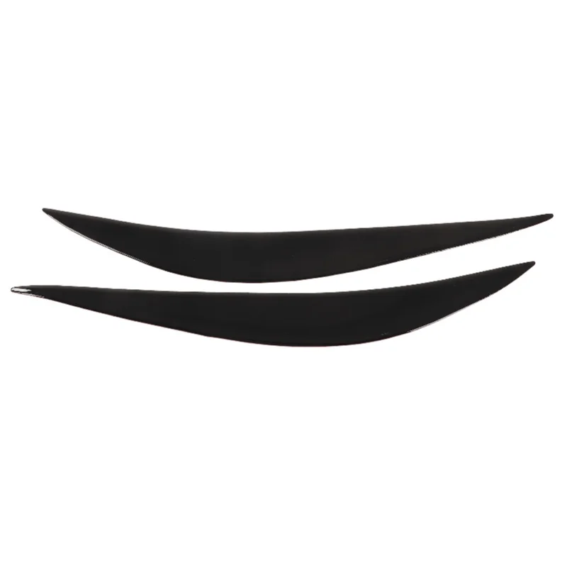 

Front Headlight Eyebrow Trim Headlamp Eyelid Cover Sticker Piano Black For 4 Series F32 F33 F36 2012-2020