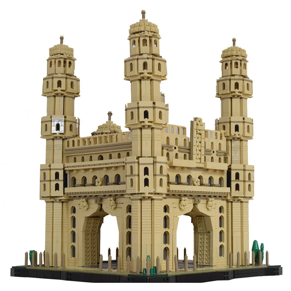 

MOC-141790 7354 Запчасти для памятника Charminar Альтернативная сборка для Колизей 10276