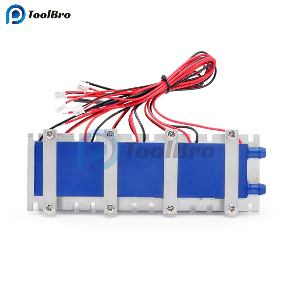 288W 30A DC 12V Peltier Cooler Semiconductor Refrigeration Cooling System Air Conditioner Temperature Controller with Heatsink