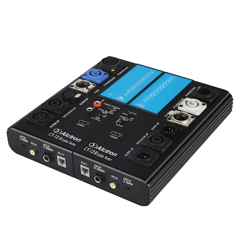 Royi Store Alctron Ct-12 Intelligent Cable Tester with Multi Functional Compatibility & Separated Dual Machine Detection Design