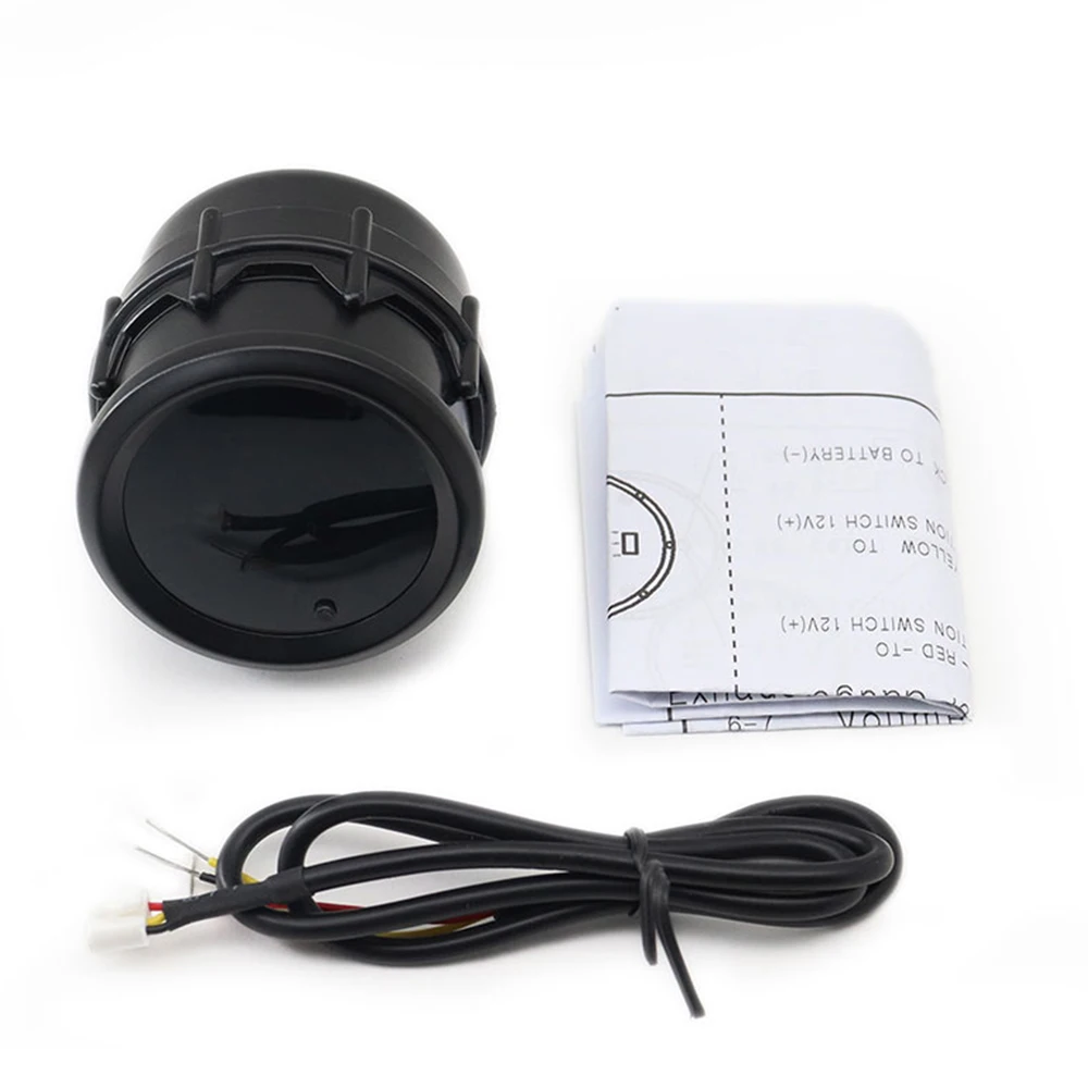 2,52mm LED Getönte 7-Farben-Serie: Boost/Wassertemperatur/Öltemperatur/Öldruck/Voltmeter/Luft-Kraftstoff-Verhältnis/EGT/Drehzahlmesser für Fahrzeuge – Detail 27