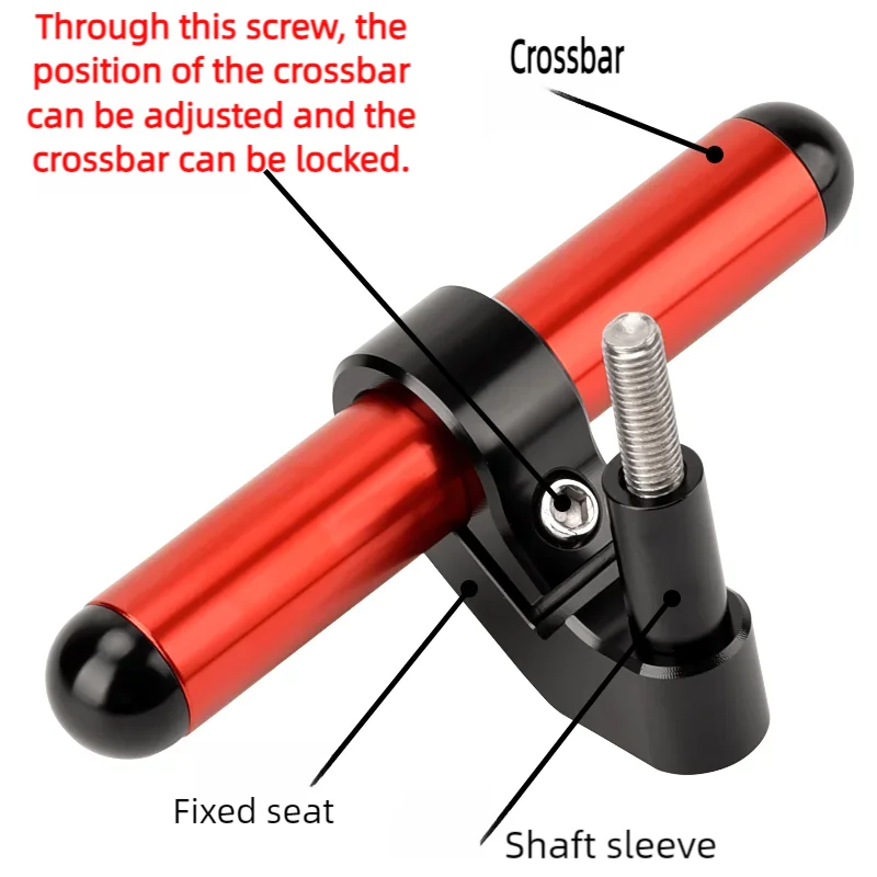 Chekis Is Suitable for Honda Pcx125/150/160 Adv150/160 Adv350 Modified Multi-Functional Extension Rod Navigation Crossbar Mobile Phone Holder Fixed