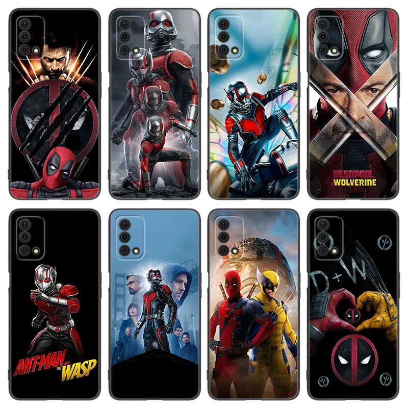 Marvel Wolverine Ant-Man Phone Case For OPPO Reno 10 11 Pro A55 A57 A58 A72 A74 4G A54 A78 A98 5G A53 A93 A15 A16 A17 A38 A76