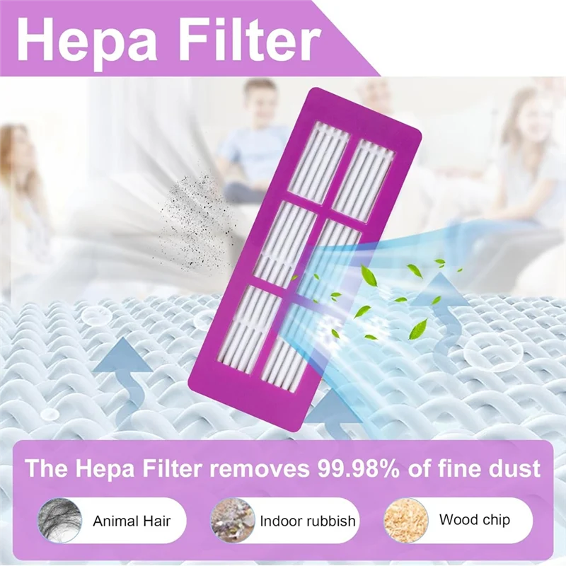 

AT28-26PCS Foreureka J15 Pro Ultra Replacement Parts Brush Hepa Filter Mop Cloth Dust Bag Parts