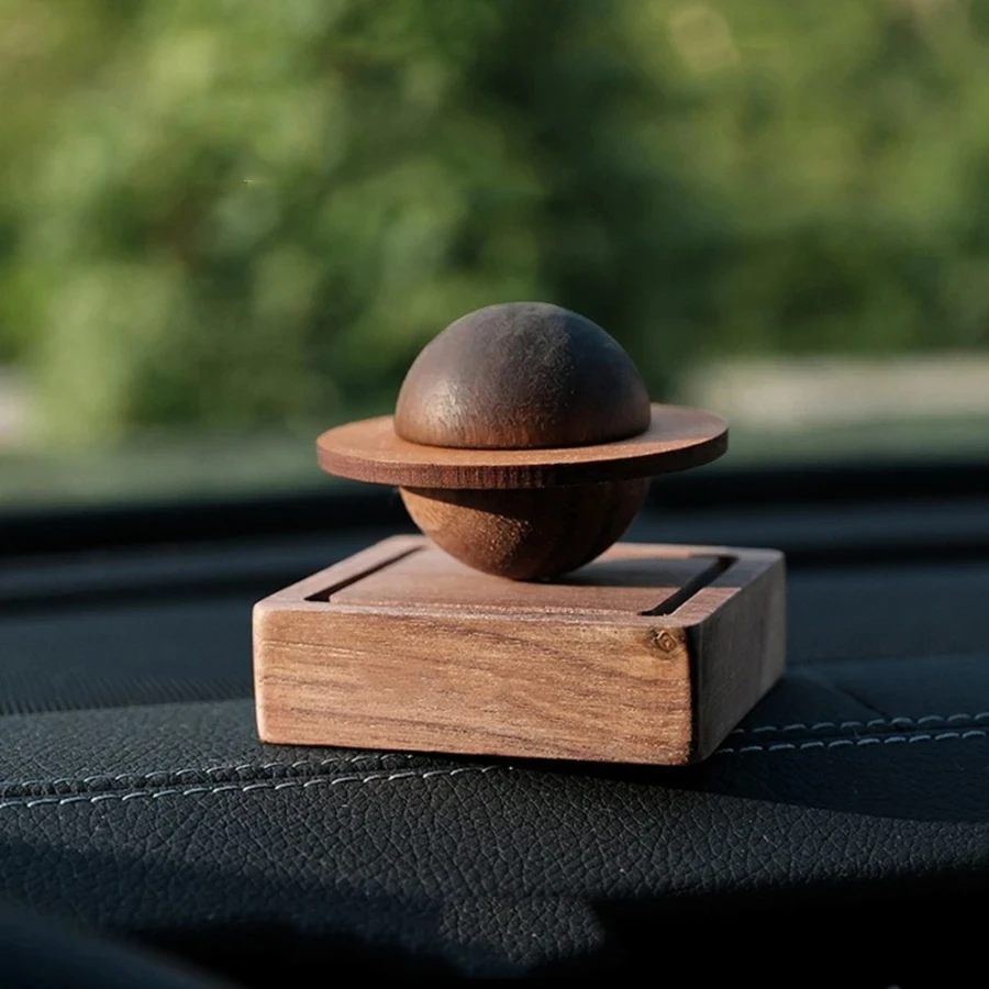 1pcs difuser wood scent No essential oil diffuser Jupiter shape home decoration fresh air present to friend dorm room essentials image 3