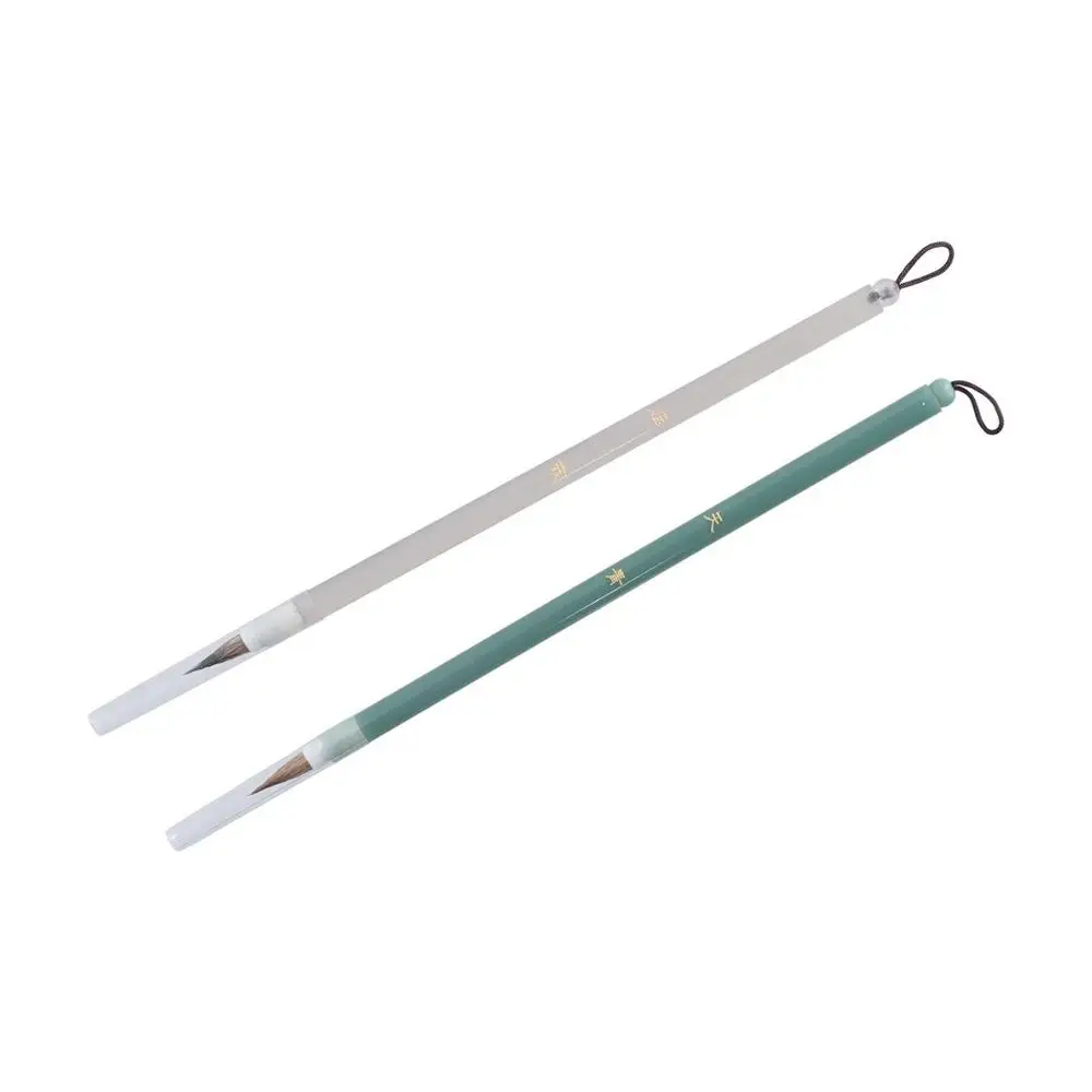 Chinese Brushes Hook Line Fine Paint Brush Crisperding Wolf Hair Chinese Calligraphy Brush Slender Gold Arcylic