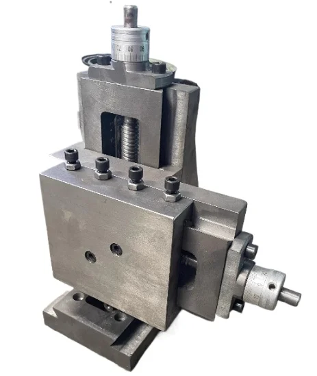 Vertical Sliding Dovetail Rack Three-axis Coordinate Three-axis Drilling and Milling Accessories Workbench Drilling and Milling