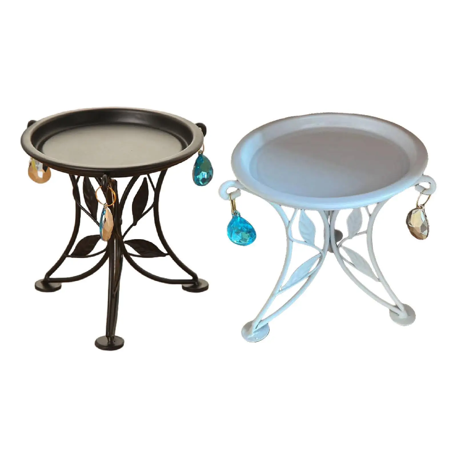 Metal Plant Stand Multifunctional Support Display Container Planter Holder Flowerpot Rack for Garden Home Lawn Tabletop Balcony