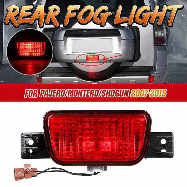 Car Rear Spare Tire Lamp Tail Bumper Light Fog Lamp for Mitsubishi Pajero Montero 2007-2015 8337A068