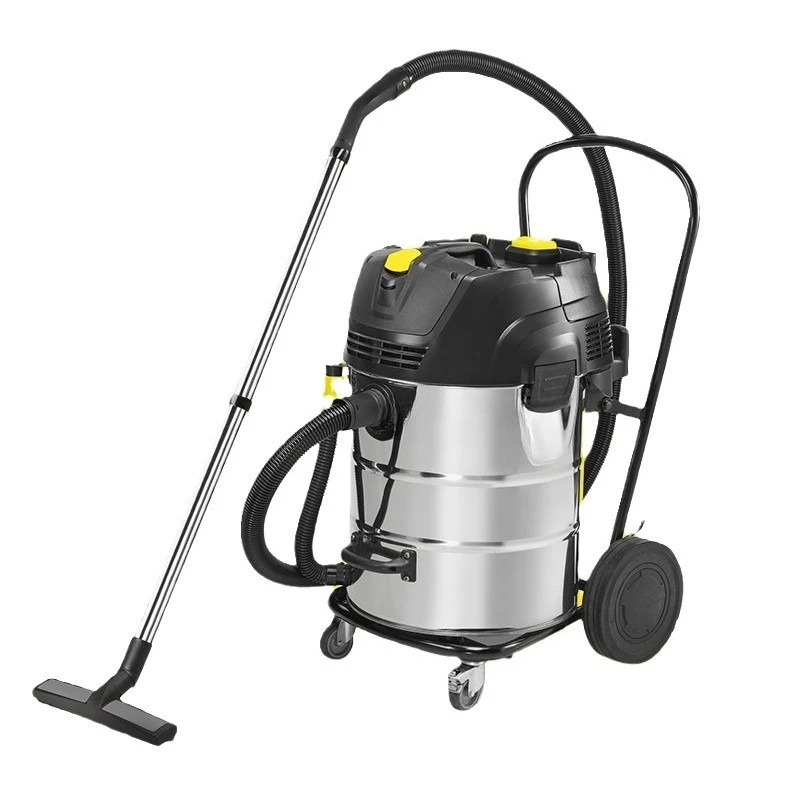 Commercial industrial barrel dry and wet dual-purpose dust shaking high-power high-suction vacuum cleaner