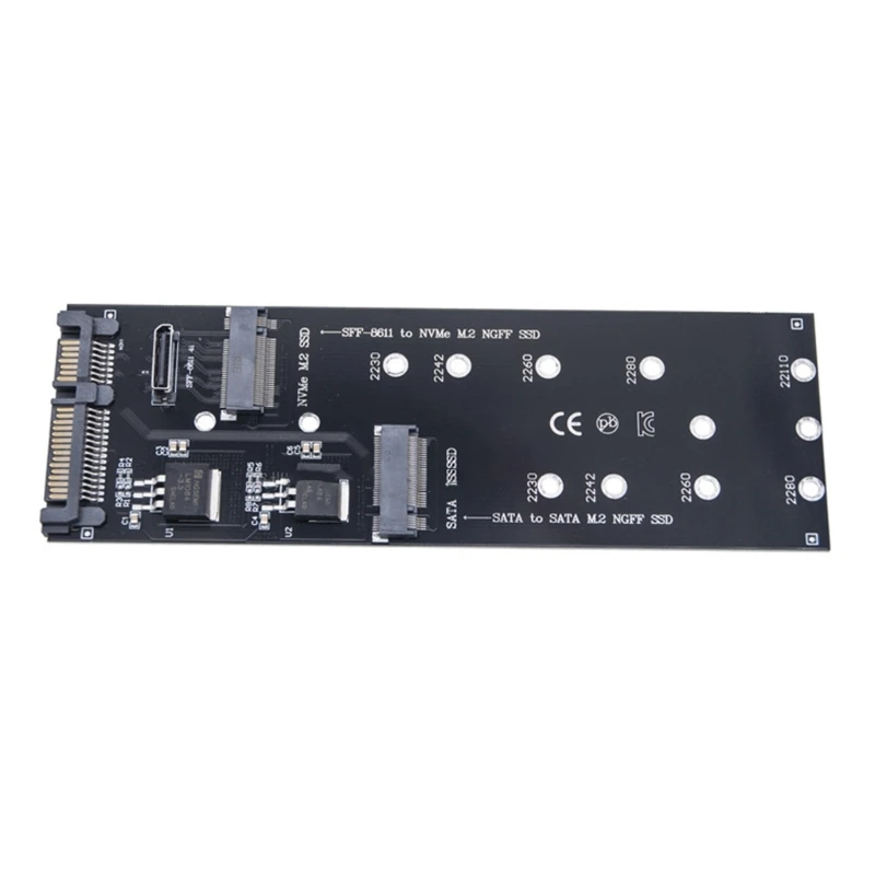 

SFF-8611 SFF-8612 to NVMe NGFF Adapters Card for MVMe SSD Adapters For Mainboard