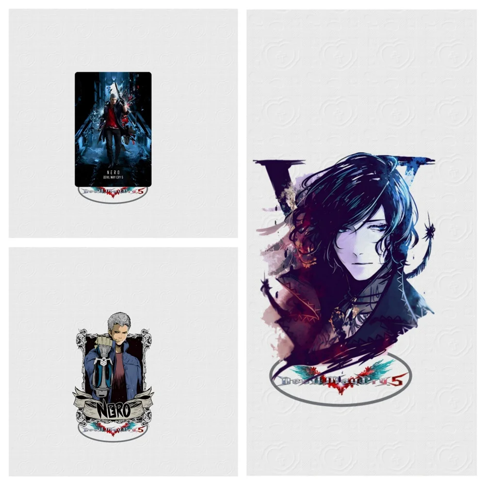 15CM NEW Animedevil Cry Dante Hunter Acrylic Stand Model Cosplay Charm Characters Ornament Accessories Goods Christmas Gifts