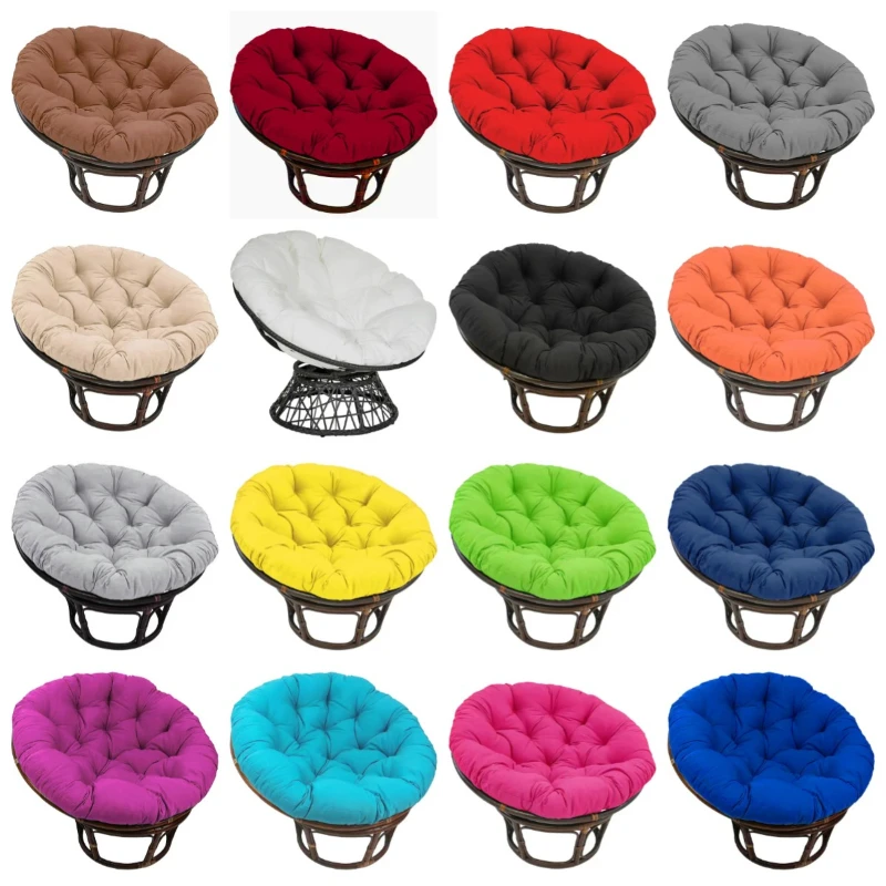 Swing Hanging Basket Seat Cushion Soft Egg Chair Pad for Garden Indoor Outdoor Balcony Rocking Chair Silla Cushion