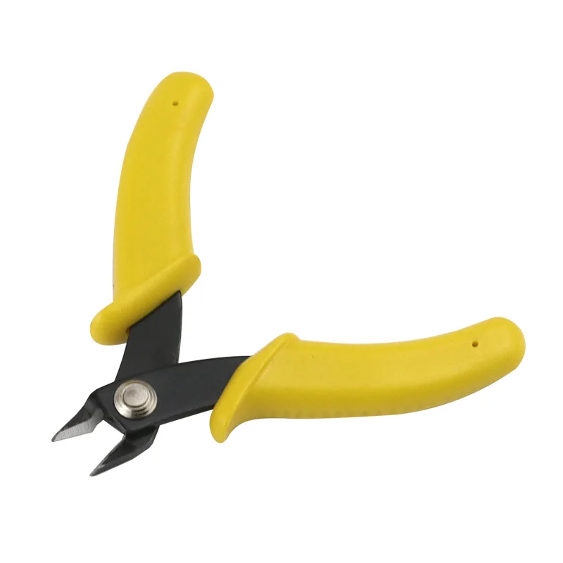 DIY Manual Assembly Tool Pliers 3.5-inch Mini Pointed Nose Pliers Beginner Manual Assembly up to Model Diagonal Mouth Pliers