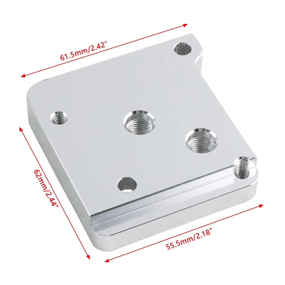 Racing Car Billet Aluminum K-series Iacv Rotation Plate Fit for Throttle body K20 K24 Swap Silver