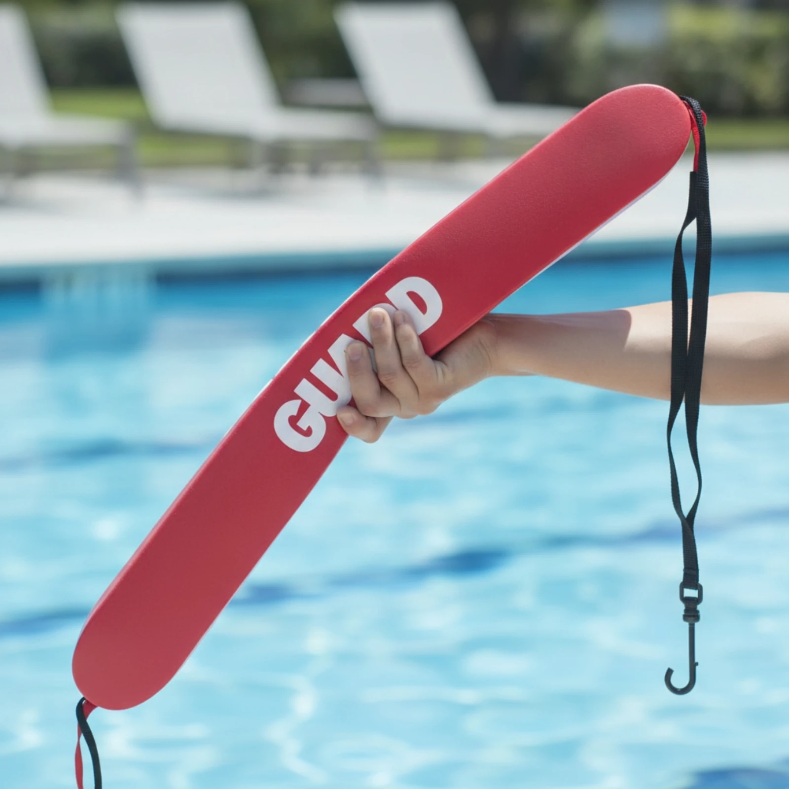 Assistance Float with Strap Non-Inflatable Swimming Assistance Tube Buoyant Lifeguard Float for Lifeguards, Swimmers, Beach