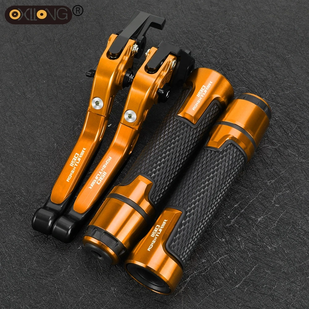 

FOR 1190 Adventure R 2013 2014 2015 2016 Motorcycle Brake Clutch Levers Handlebar Handle bar Hand Grips ends Motor Accessories