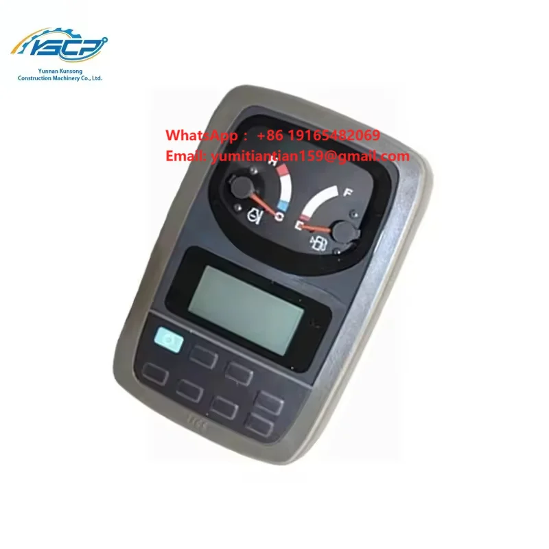New Excavator SK115SR SK135 Monitor YV59S00004F1 YN59S00011F3 LCD Panel Construction Machinery Part 1 Year Warranty