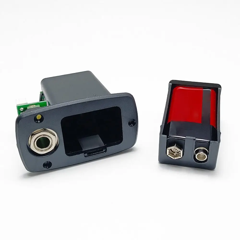 Cable Contacts Active Bass 2 Pin Plug Guitar Pickup Pickup Battery Case Battery Holder 9V Battery Boxes