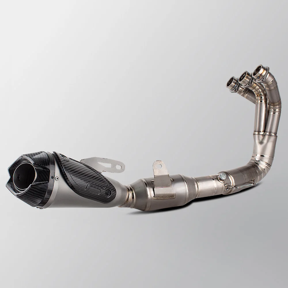 YZF-R9 Exhaust Full System For Yamaha YZF-R9 MT09 MT09SP MT-09/SP FZ09 2021-2026 Motorcycle Exhaust Manifold moto escape muffler