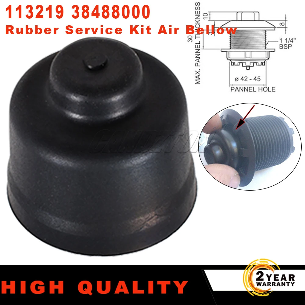 Rubber Service Kit Air Bellow 113219 1PC For Grohe Adagio Toilet Button 38488 38488000