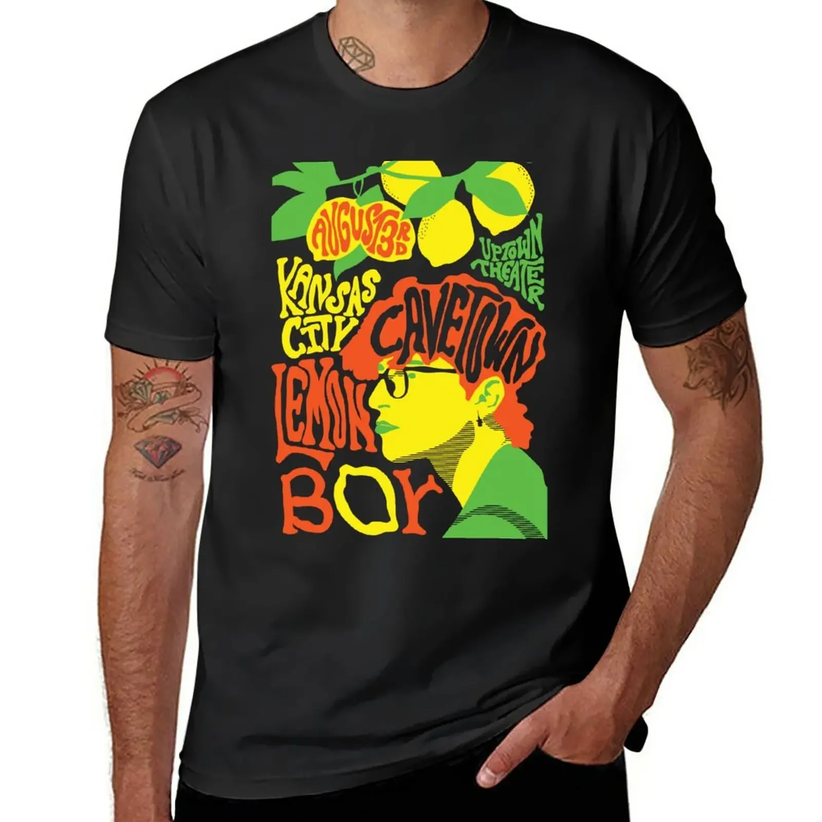 

Cavetown Lemon Boy T-Shirt anime customs plus size tops mens graphic t-shirts big and tall