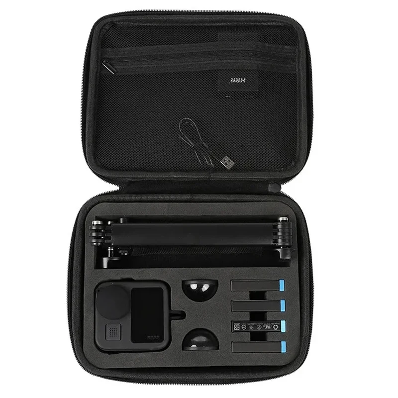 

Portable Go Pro Max Bag Anti-drop Protection Storage Box For Gopro Max Panoramic Sports Camera Accessories Carrying Case