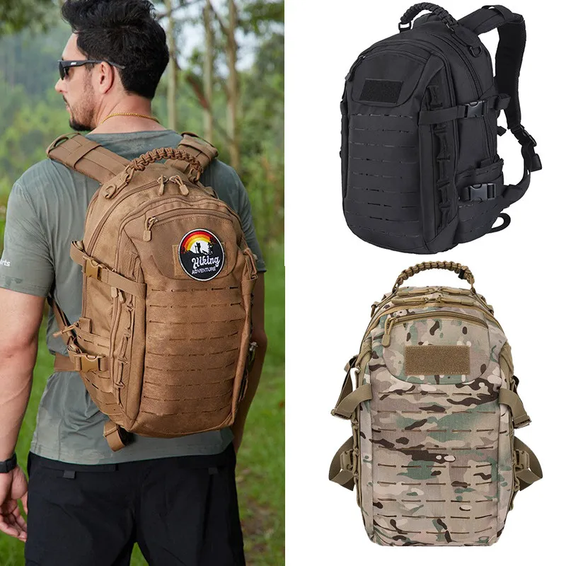 Mochila táctica impermeable MOLLE para montañismo y senderismo - imagen 4