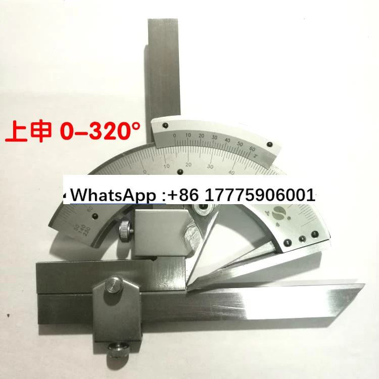 

Universal angle ruler 0-320 360 degree protractor