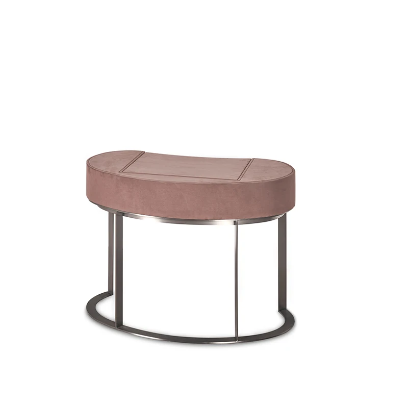 Gray Titanium Stainless Steel Base Folding Mirror Luxury Storage Vanity Table Dressing Mirror Modern Dressing Table