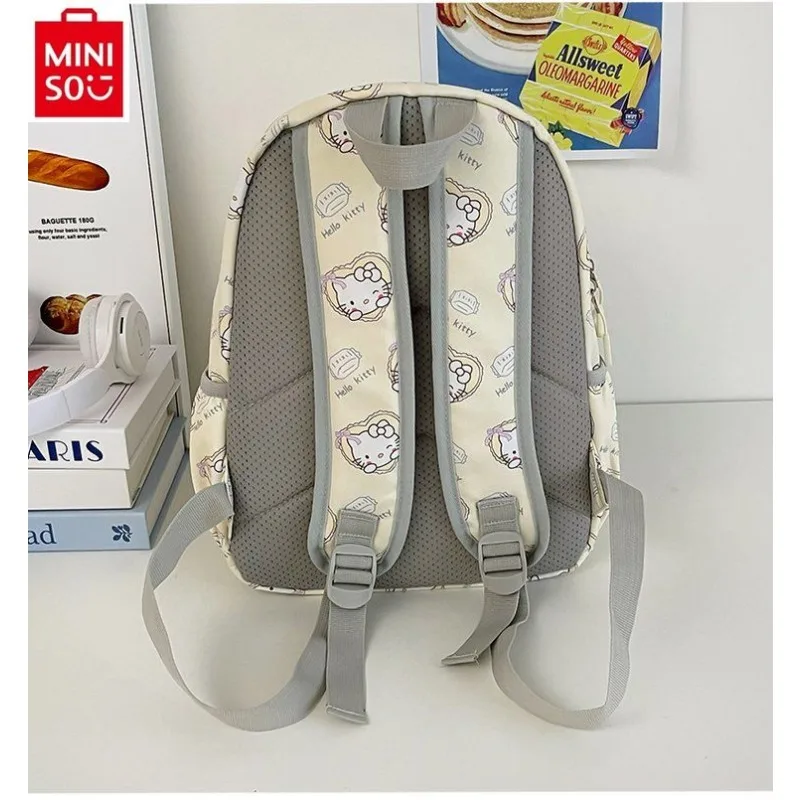 MINISO Hello Kitty Weight Loss and Backbone Protection Shoulder Strap Cushion for Students, Sweet Large Capacity Backpack