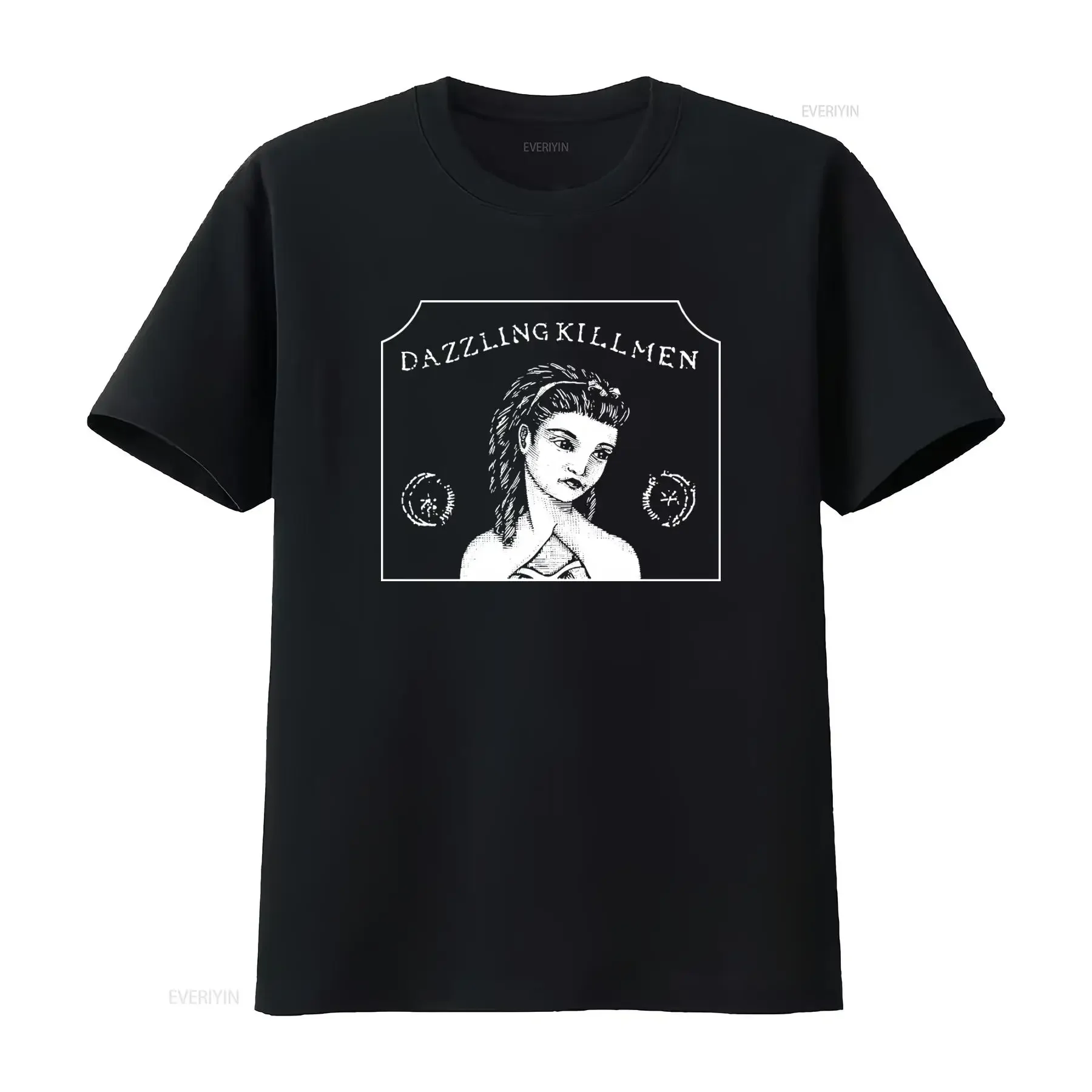 Dazzling Killmen T Shirt Post Hardcore Math Punk Band Design vintage Washed streetwear Slightly Unisex Versatile homme fashion