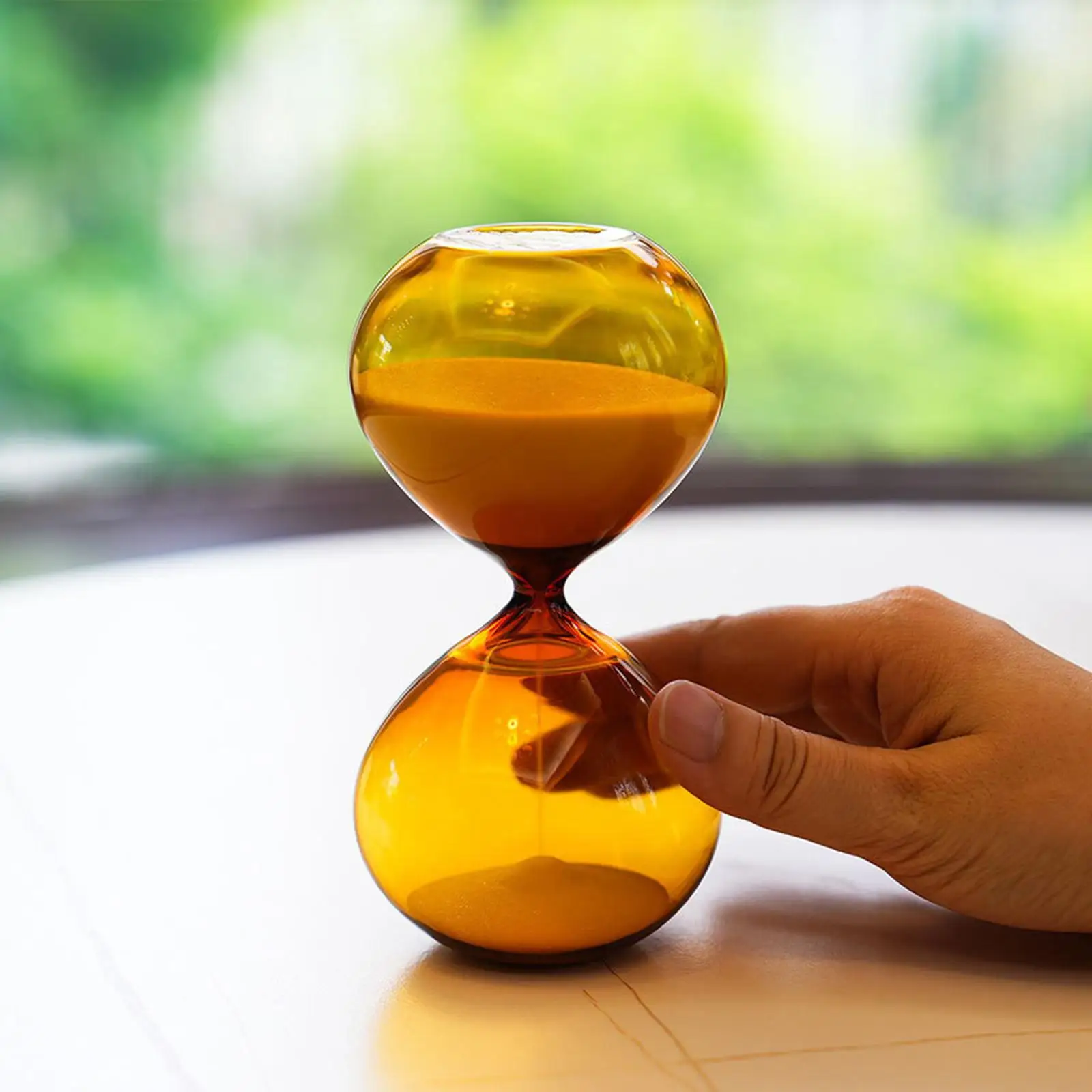Hourglass Timer Visual Analog Sand Clock for Home Office Study Kitchen Toothbrushing Yoga Workouts