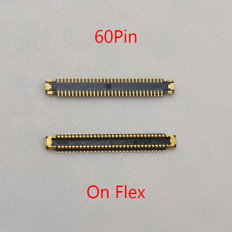 

2-10 шт. 60-контактный USB-разъем для зарядки, разъем FPC для Samsung Galaxy S21 Ultra G998B G991B S21 Plus G996B S21 FE 5G G990B/N