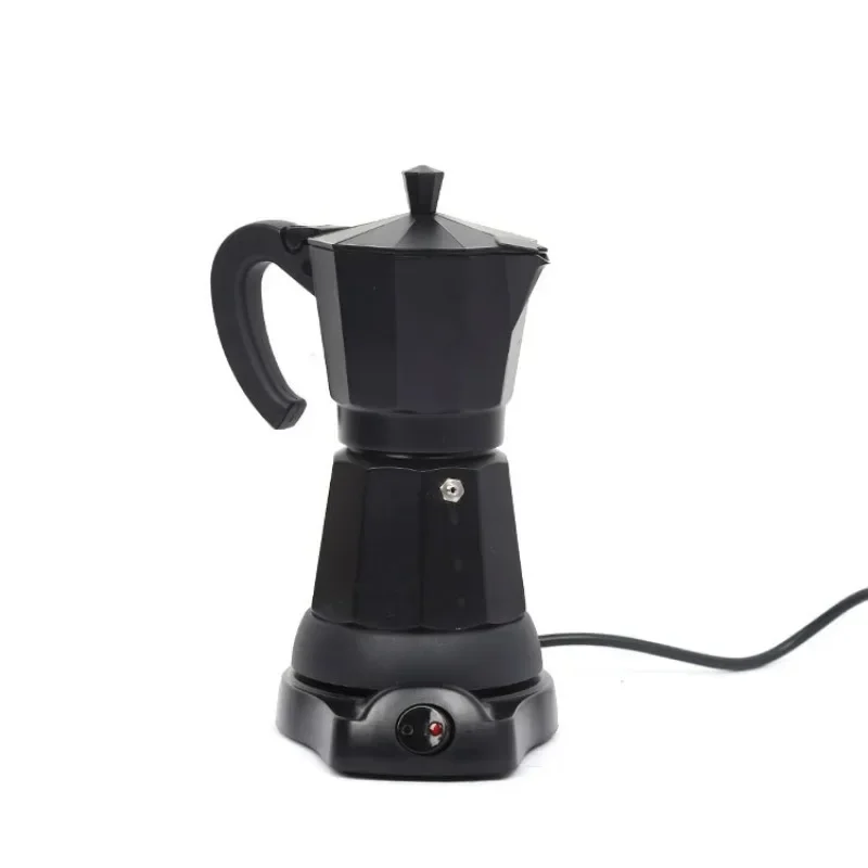 220/110V 300ml aluminium elektrický moka hrnec 6pro kelímky ital espreso tvůrce rychle a vhodné elektrický káva hrnec barista nástroje