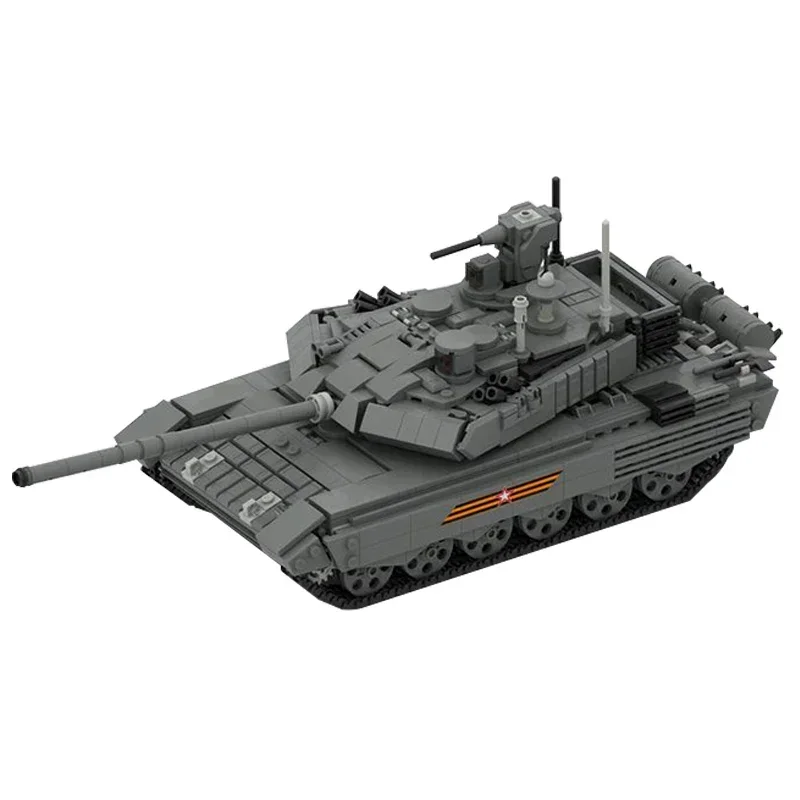 Moc Building Bricks Military Model T-90 MBT Main Battle Tank Technology Modular Blocks Gifts Toys For Children DIY Sets Assembly