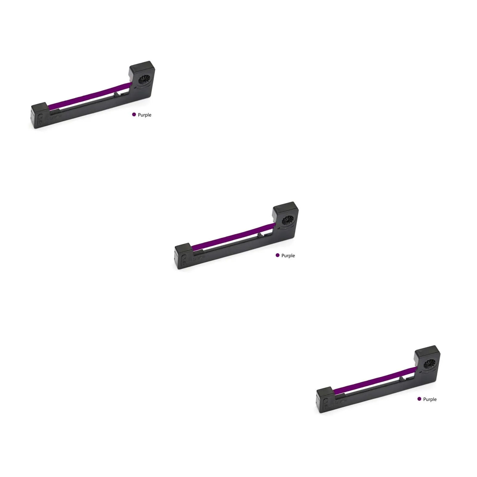 

3 шт. 9,1 см ленточный картридж для принтера подходит для Epson Erc-09 K180 M160 K161