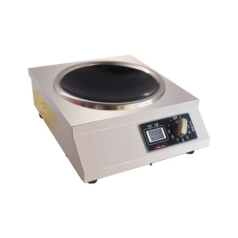 

Stainless steel commercial 3500w waterproof electromagnetic stove 5KW restaurant cooking kitchen cooking stove