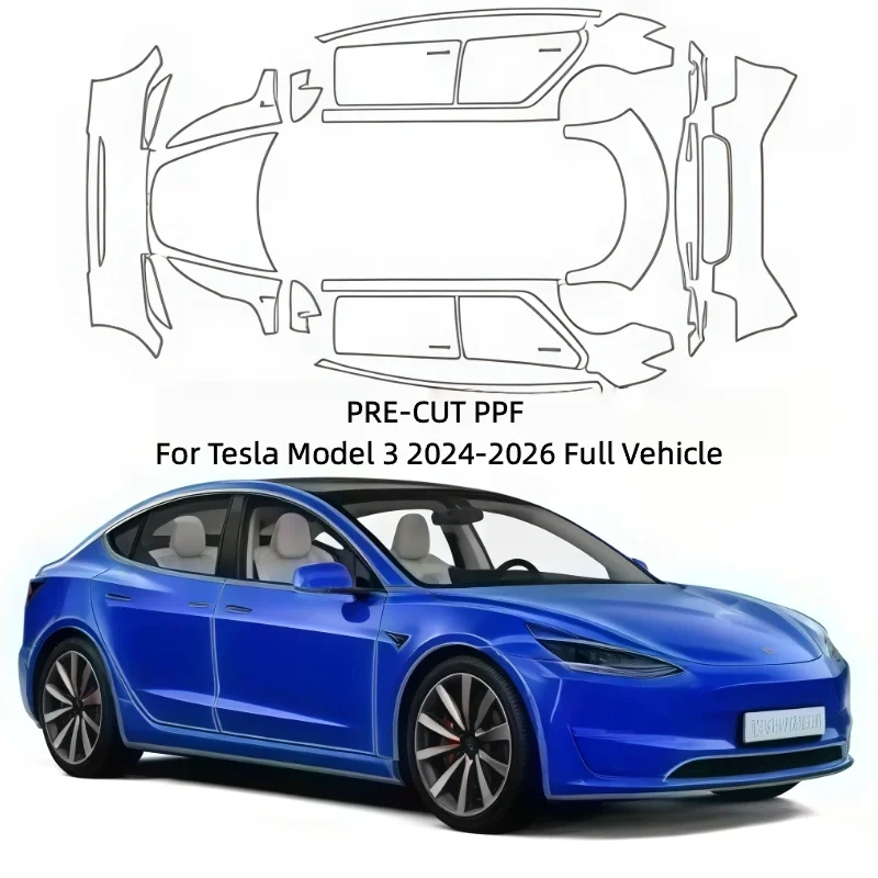Paint Model Kit - Pre-cut TPU PPF Full Body for