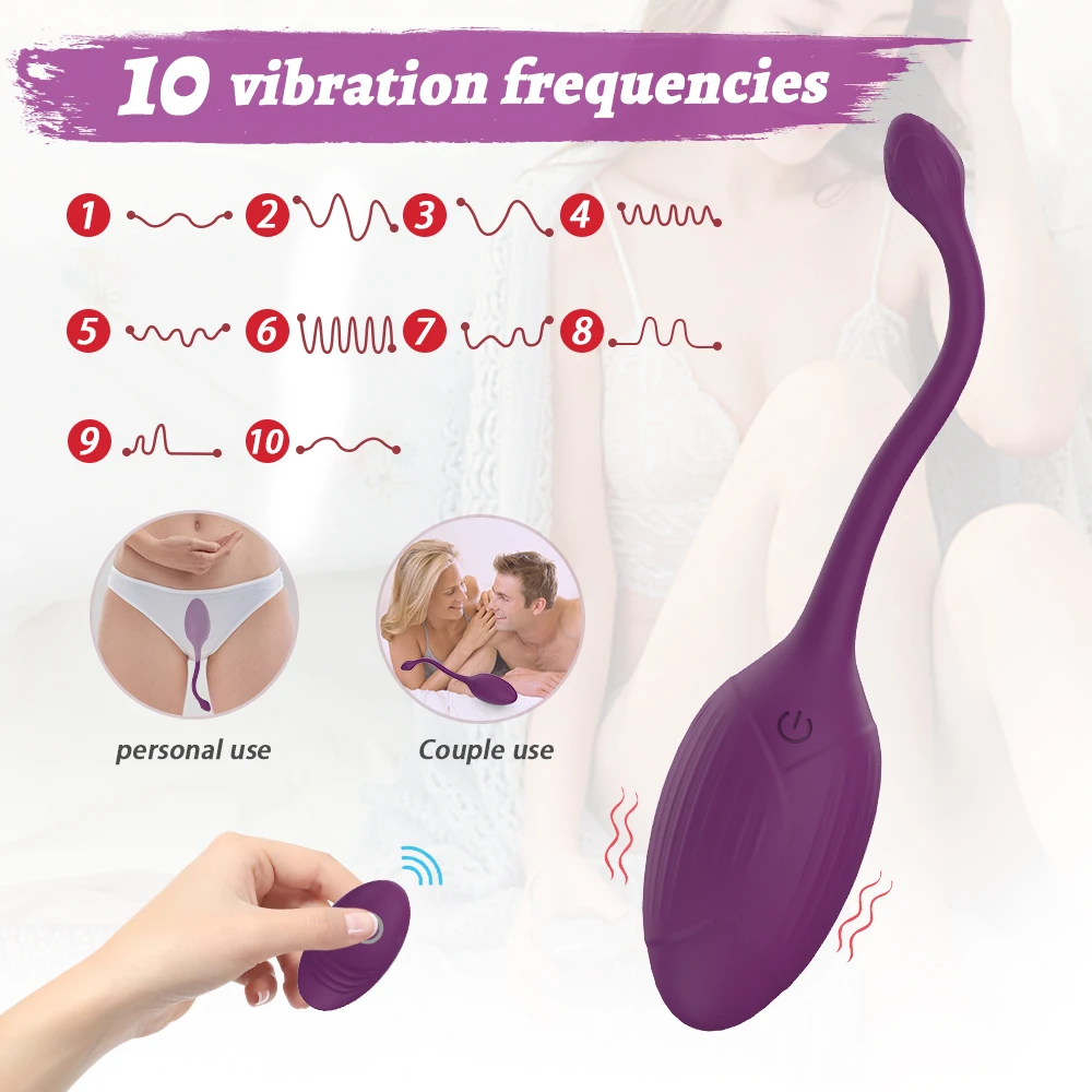 Vibradores vaginais wearable para mulheres e casais, ponto G, massageador de ovos vibratórios anais, estimulador adulto, brinquedos sexuais, 10 frequências APP