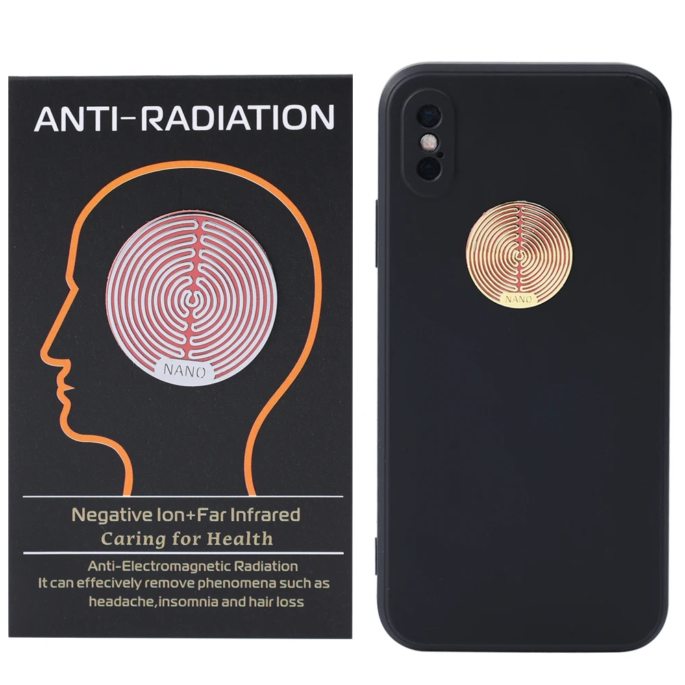 EMI Radiation Protection Mobile Phone Stickers Mobile Phone Laptops Home Appliances Shielding Electromagnetic Wave Stickers EMR