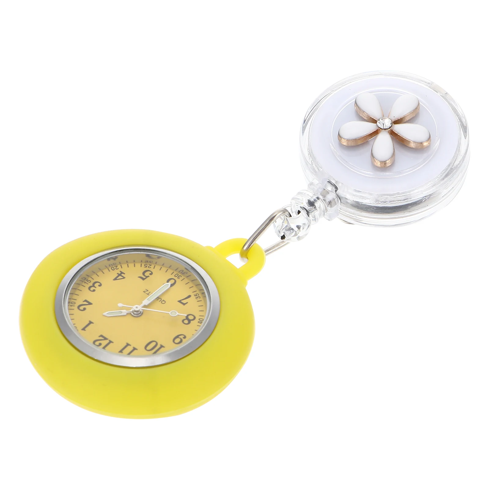 

Nurse Pocket Watch Women Crystal Clear Dial Hanging Watch Student Fob Backpack Gift Birthday Present Nurse Accessories
