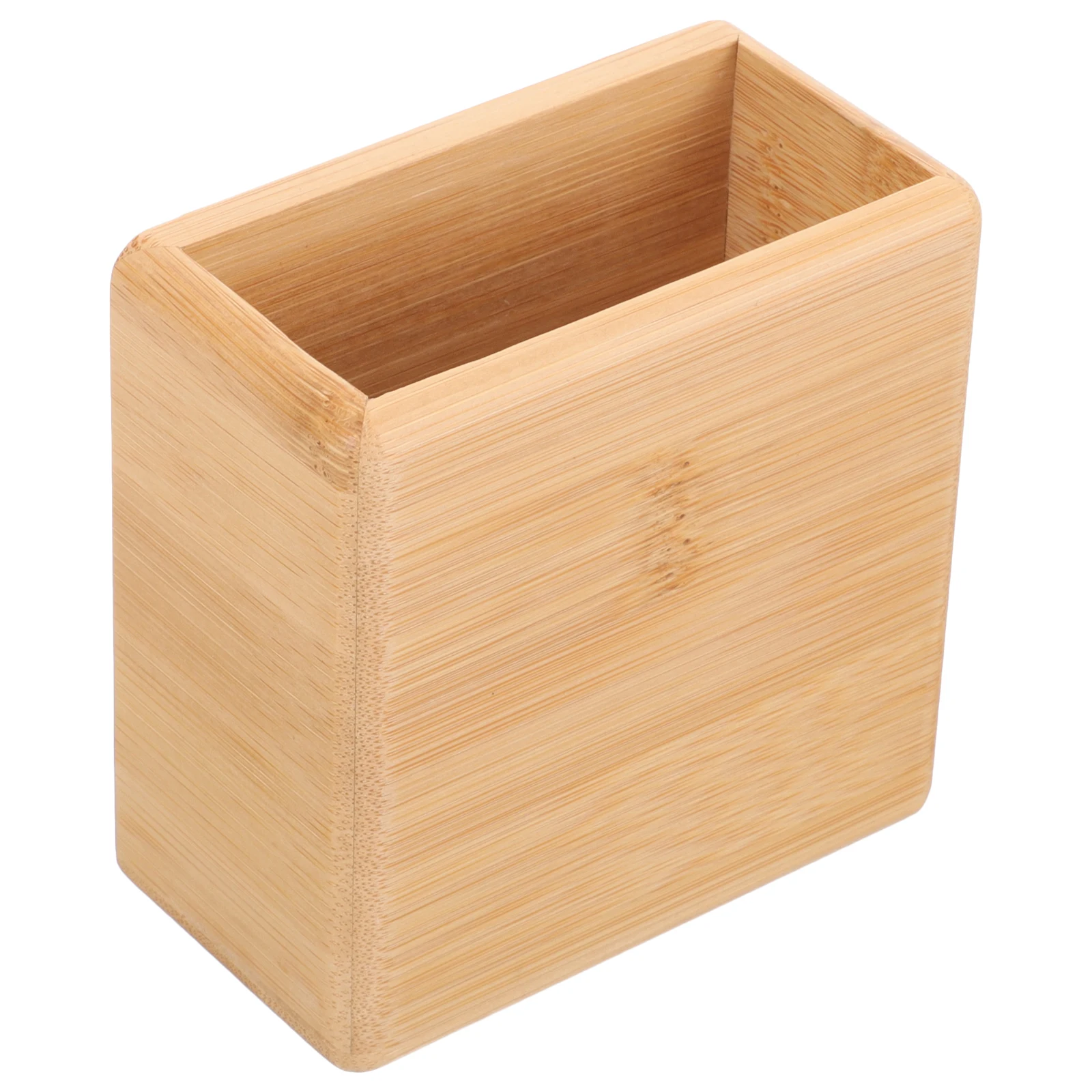 Remote Control Holder No Drill Wall Mount Bamboo Storage for Ac Controller Keys Phone Remote Stand Holder Rack